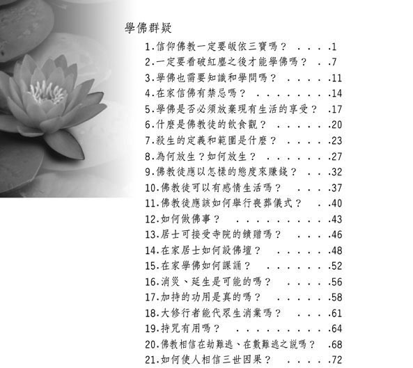 學佛群疑